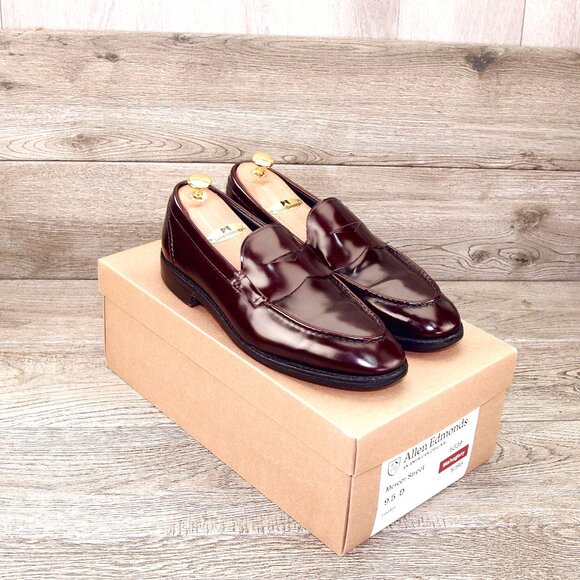 Allen Edmonds MERCER STREET Loafer 9 D Mahogany * add $15 new Cedar Trees main image 10